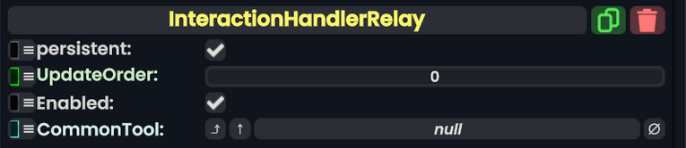 Component:InteractionHandlerRelay - Resonite Wiki