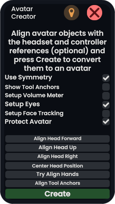Avatar Creator - Resonite Wiki