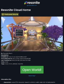 go.resonite.com - Resonite Wiki