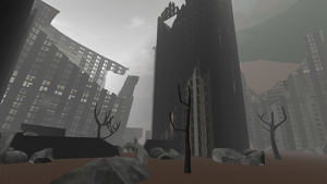 The Inverse Planet Ruined City