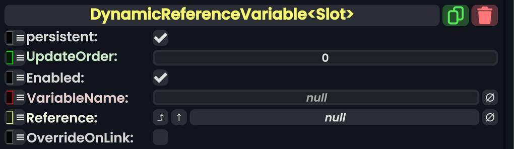Component:DynamicReferenceVariable - Resonite Wiki