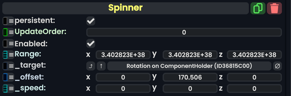 Component:Spinner - Resonite Wiki