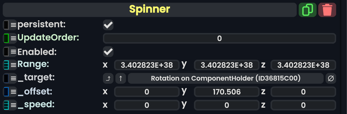 Component:Spinner - Resonite Wiki