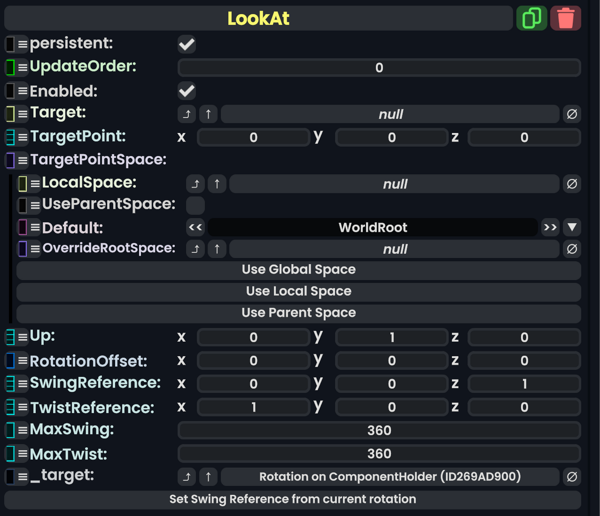 Component:LookAt - Resonite Wiki
