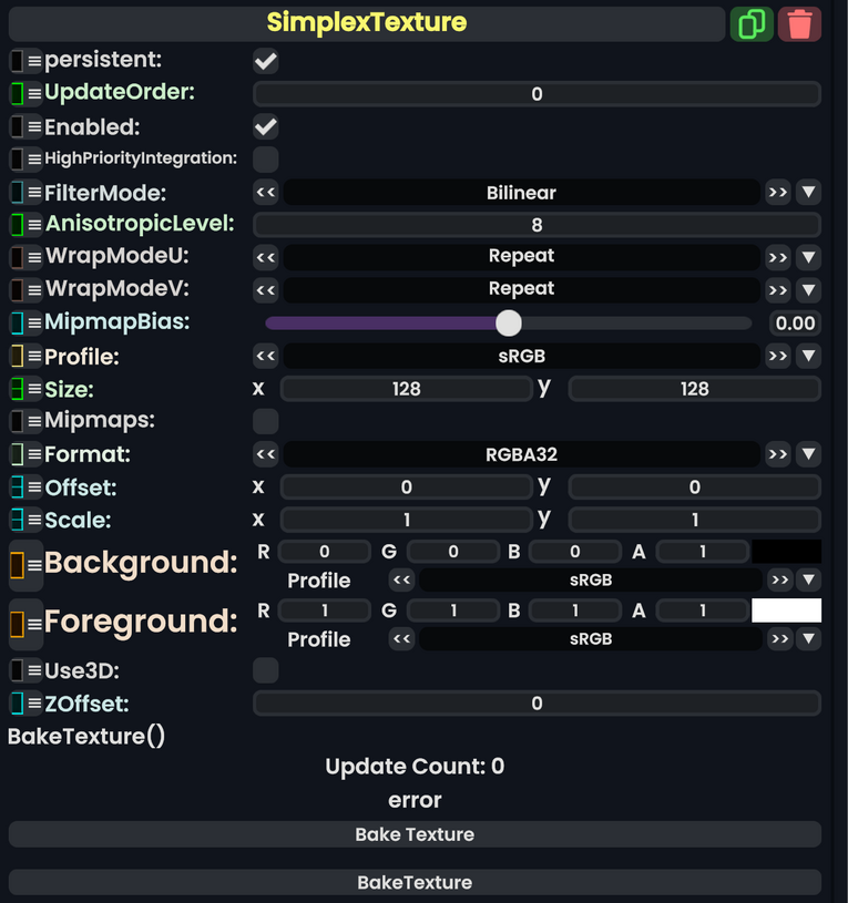 Component:SimplexTexture - Resonite Wiki