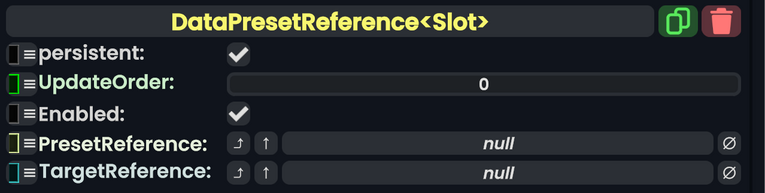 Component:DataPresetReference - Resonite Wiki