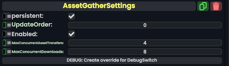 Component:AssetGatherSettings - Resonite Wiki
