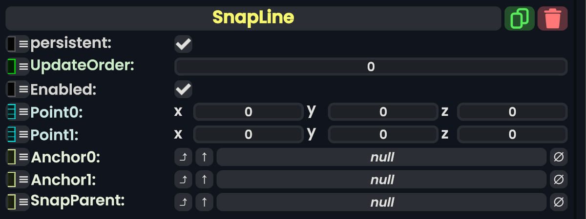 Component:SnapLine - Resonite Wiki