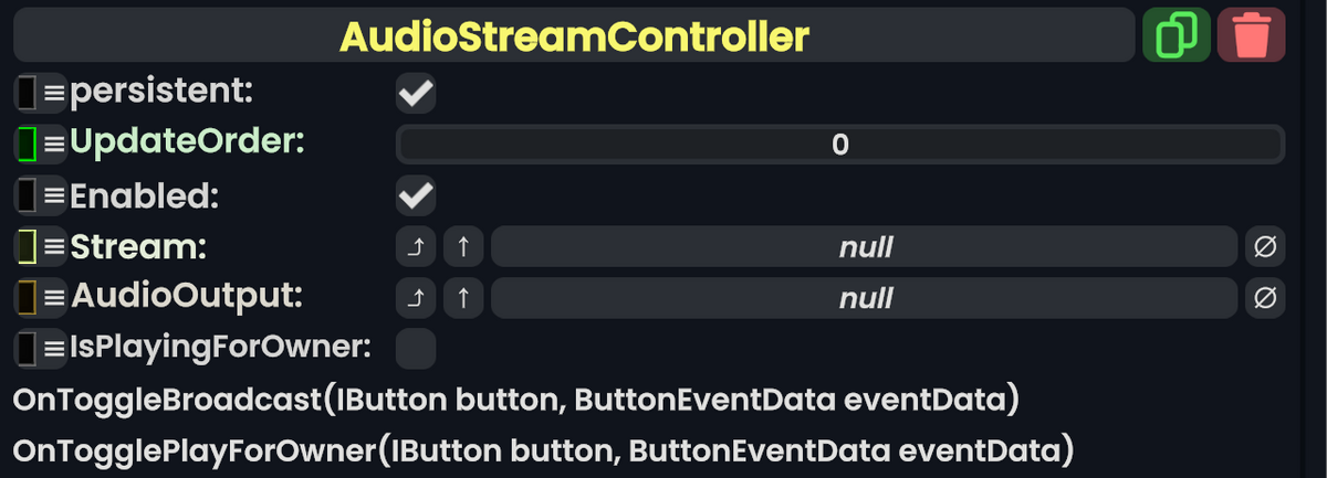 Component:AudioStreamController - Resonite Wiki