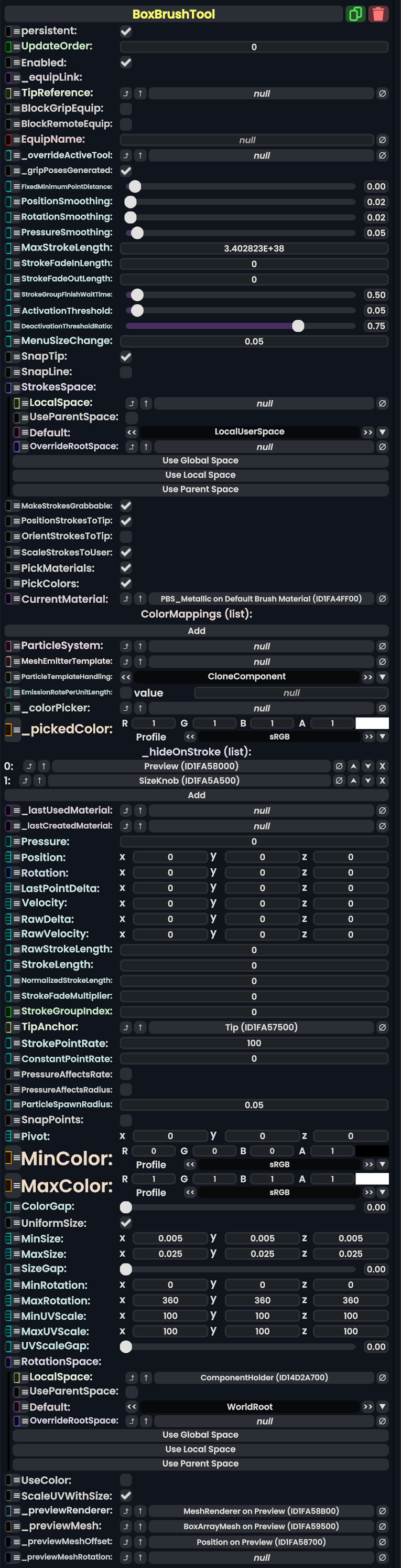 Component:BoxBrushTool - Resonite Wiki