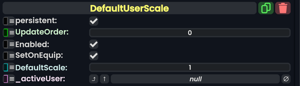 Component:DefaultUserScale - Resonite Wiki