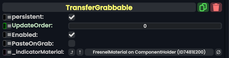 Component:TransferGrabbable - Resonite Wiki