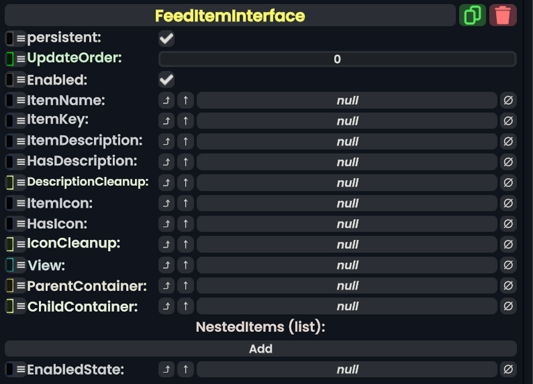 Component:FeedItemInterface - Resonite Wiki