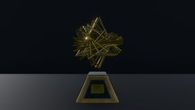 This trophy is given to the winner of 2nd Place category.