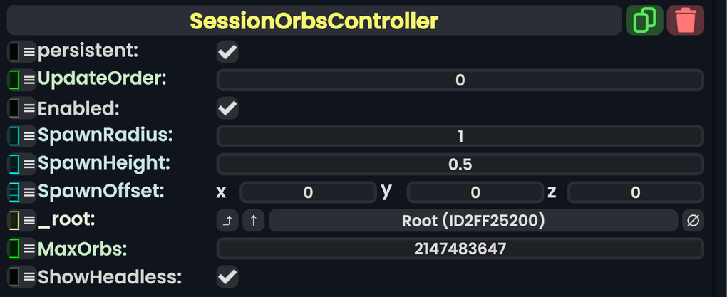 Component:LegacySessionOrbsController - Resonite Wiki