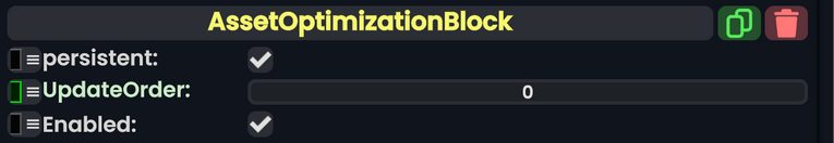 Component:AssetOptimizationBlock - Resonite Wiki