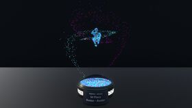 This trophy is given to the winner of the Avatar:Avatar category.