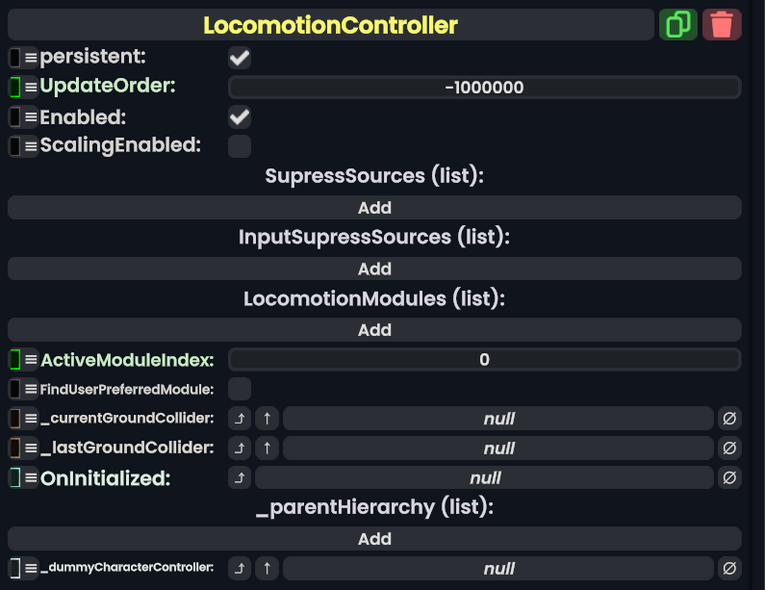Component:LocomotionController - Resonite Wiki