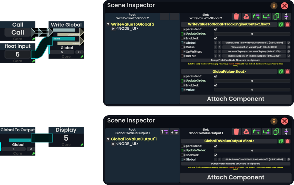ProtoFlux:GlobalToOutput - Resonite Wiki
