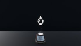 This trophy is given to the winner of the Other category in 3rd Place.