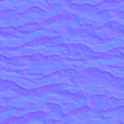 Blue normal map