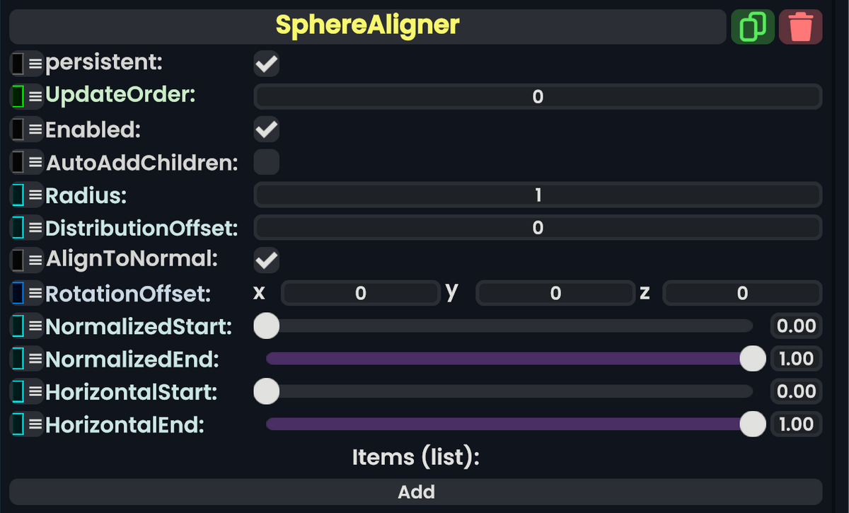 Component:SphereAligner - Resonite Wiki